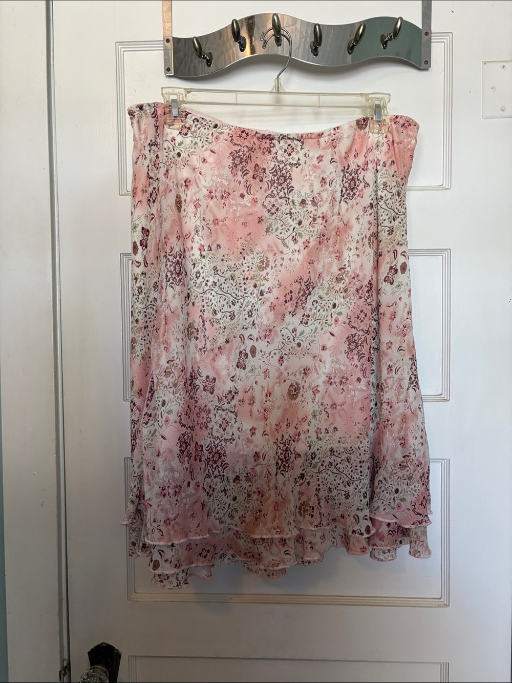 Briggs New York Pink Floral Skirt Size 2X